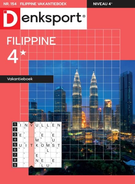 Denksport Filippine 4 Vakantieboek – 4 Februari 2026 Cover