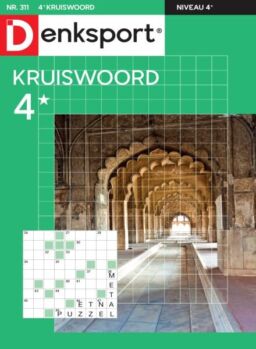 Denksport Kruiswoord 4 – 4 Februari 2026