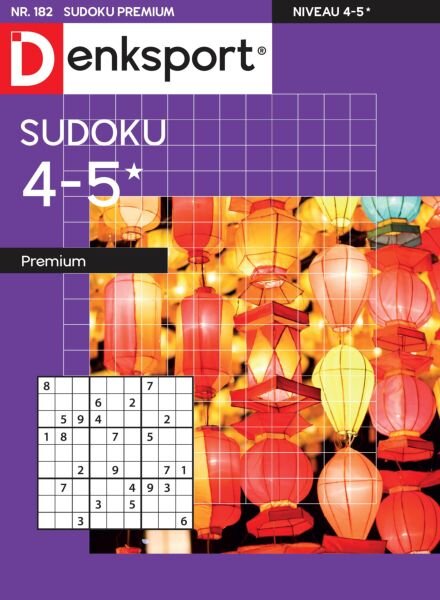 Denksport Sudoku 4-5 premium – 11 Februari 2026 Cover