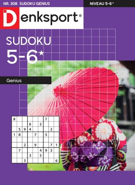 Denksport Sudoku 5-6 genius – 18 Februari 2026 Cover