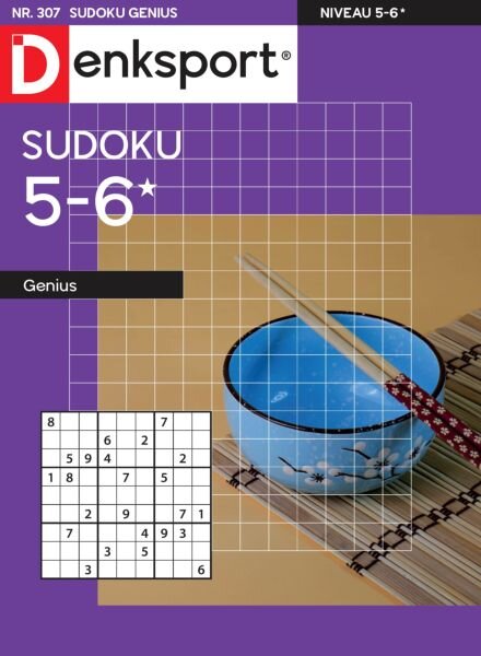 Denksport Sudoku 5-6 genius – 28 Januari 2026 Cover