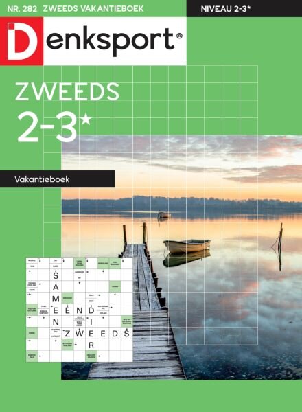 Denksport Zweeds 2-3 vakantieboek – 18 Februari 2026 Cover
