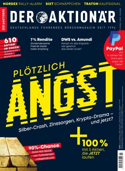 Der Aktionar – 06 Februar 2026 Cover