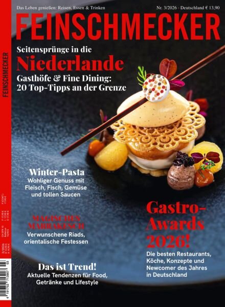 Der Feinschmecker – Marz 2026 Cover