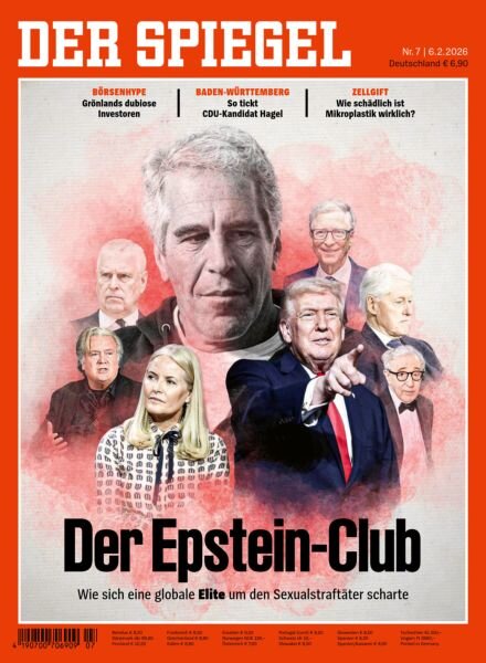 Der Spiegel – 6 Februar 2026 Cover