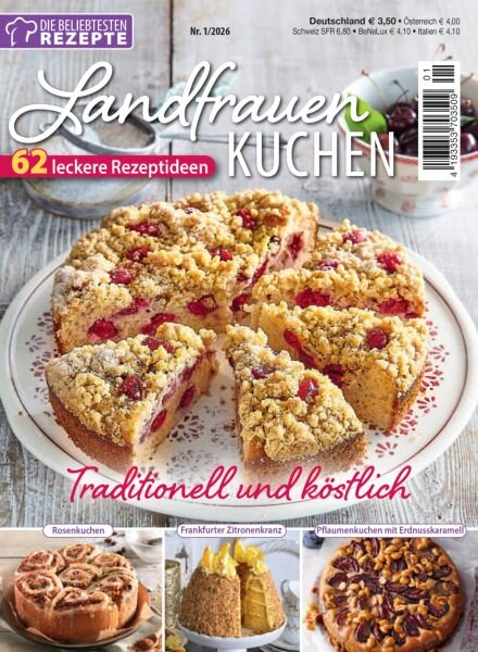Die beliebtesten Rezepte – 6 Februar 2026 Cover