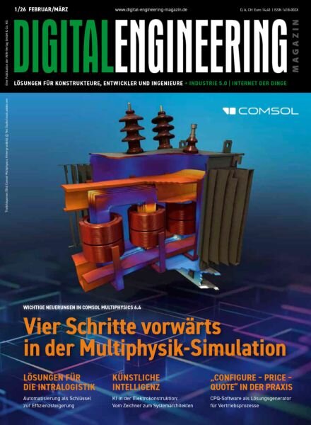 Digital Engineering – Februar-Marz 2026 Cover