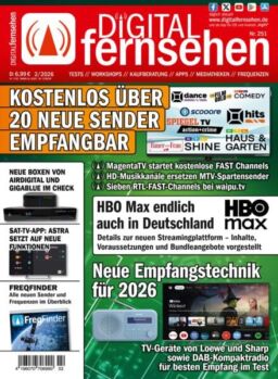 Digital Fernsehen – Ausgabe 2 2026
