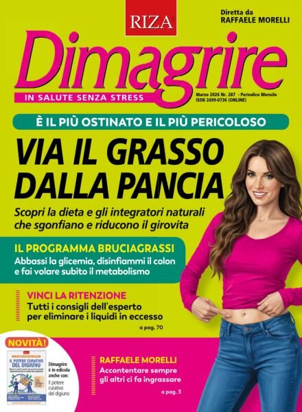 Dimagrire – Marzo 2026 Cover