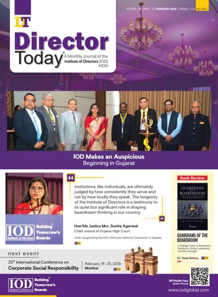 Director Today – Feburary 2026 Cover