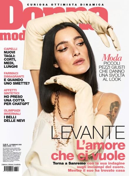 Donna Moderna – 12 Febbraio 2026 Cover