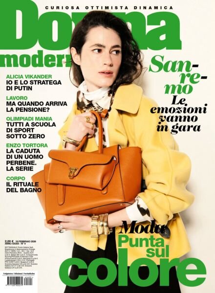 Donna Moderna – 19 Febbraio 2026 Cover