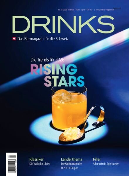 Drinks Switzerland – Februar-Marz-April 2026 Cover