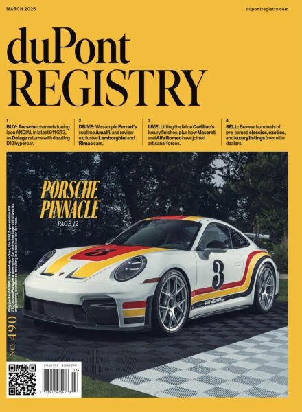 duPont REGISTRY – March 2026 Cover