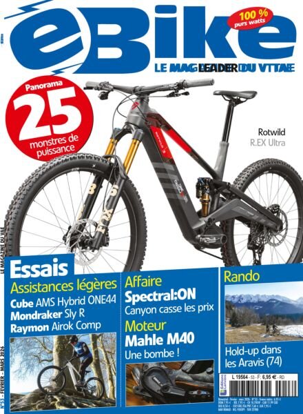 e-Bike – Fevrier-Mars 2026 Cover