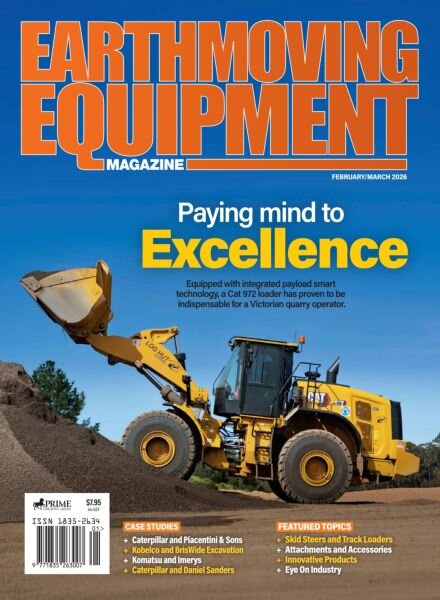 Earthmoving Equipment – February-March 2026 Cover