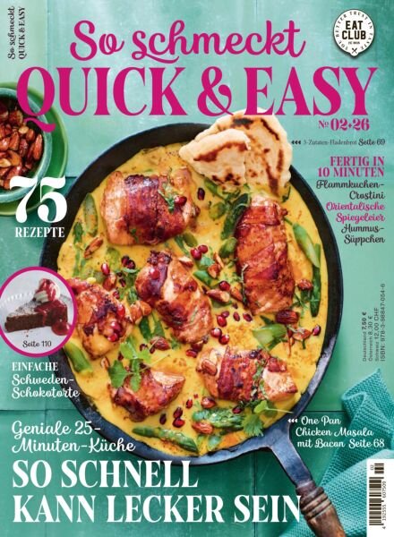 Eat Club So schmeckt – Februar 2026 Cover