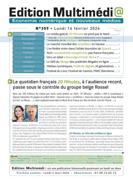 Edition Multimedia – 16 Fevrier 2026 Cover