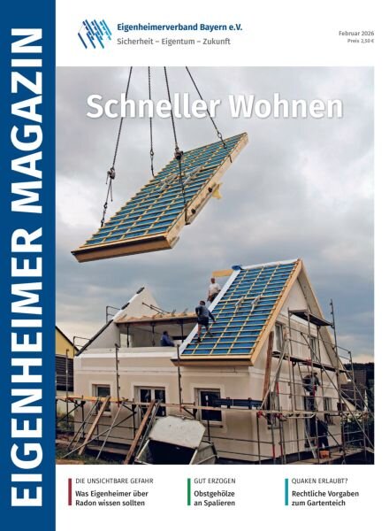 Eigenheimer Magazin – Februar 2026 Cover