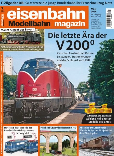 Eisenbahn Magazin – Marz 2026 Cover