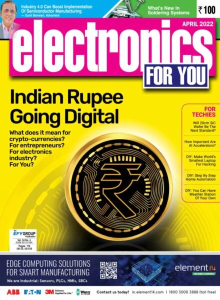 Electronics For You – April 2022 Cover