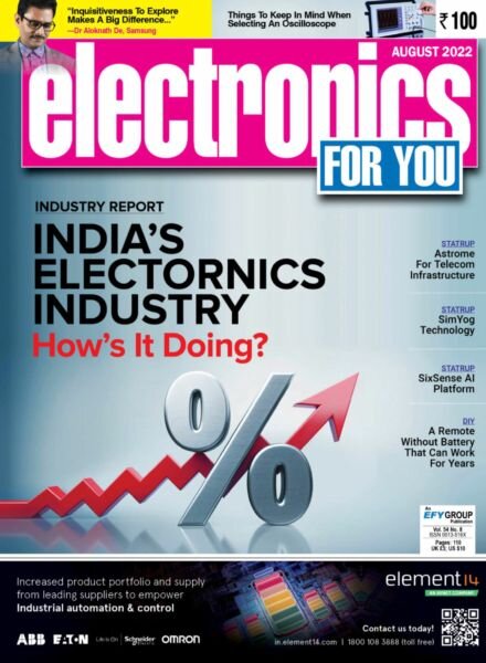 Electronics For You – August 2022 Cover