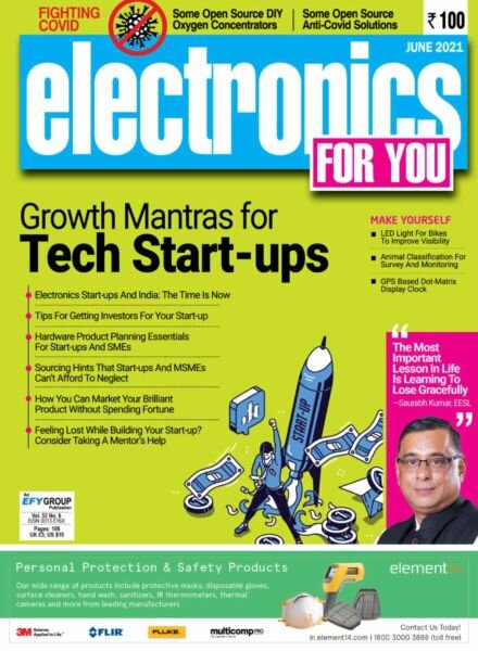 Electronics For You – June 2021 Cover