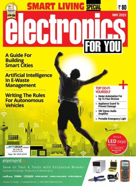 Electronics For You – May 2019 Cover