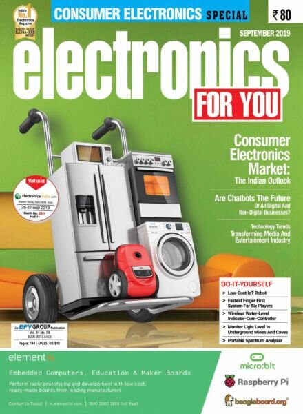 Electronics For You – September 2019 Cover