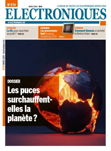 Electroniques – Mars 2026 Cover
