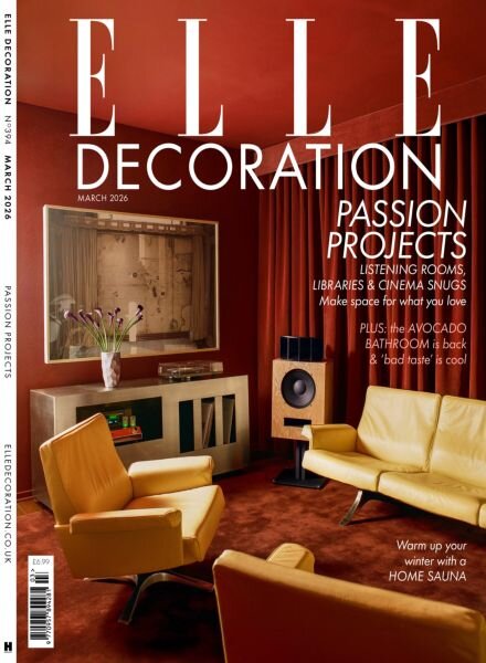 Elle Decoration UK – March 2026 Cover
