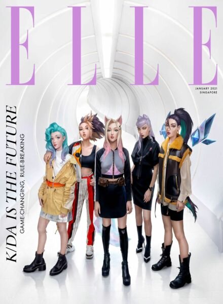Elle Singapore – January 2021 Cover