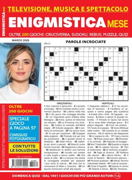 Enigmistica Mese – Marzo 2026 Cover