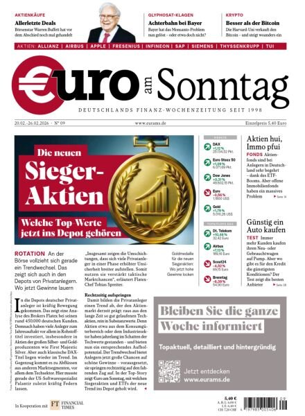 Euro am Sonntag – 20 Februar 2026 Cover