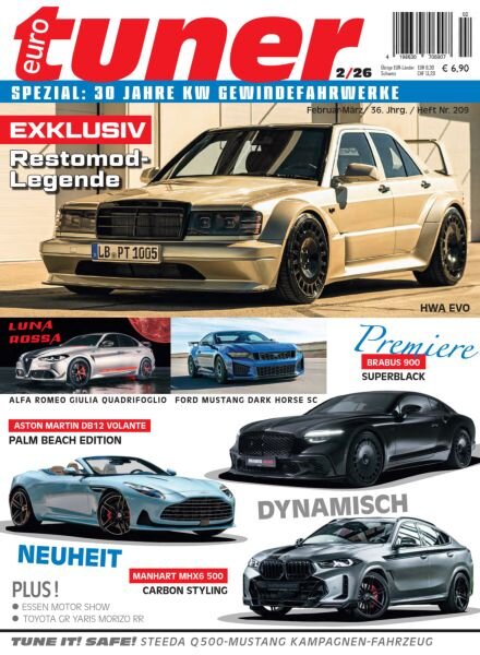 Eurotuner Magazin – Februar 2026 Cover