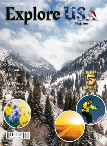 Explore USA Magazine – Winter 2025-2026 Cover