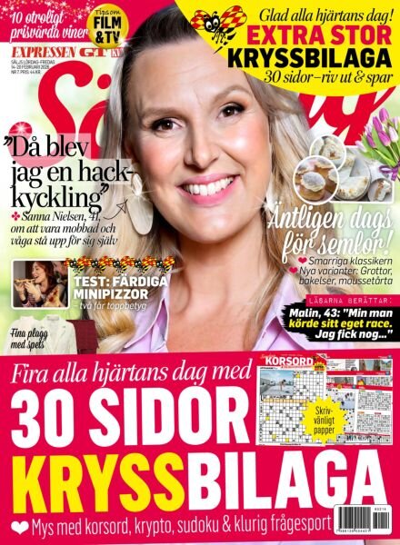 Expressen Sondag – 14 Februari 2026 Cover