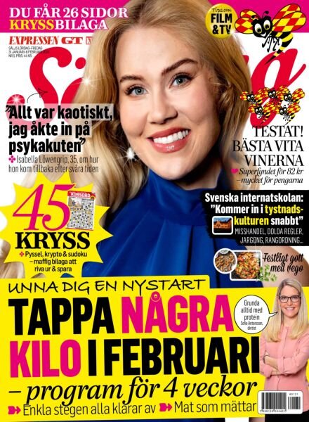 Expressen Sondag – 31 Januari 2026 Cover