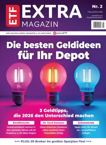 Extra-Magazin – Februar 2026 Cover