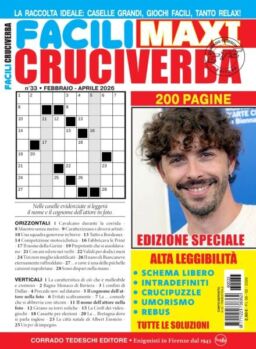 Facili Cruciverba – Febbraio-Aprile 2026