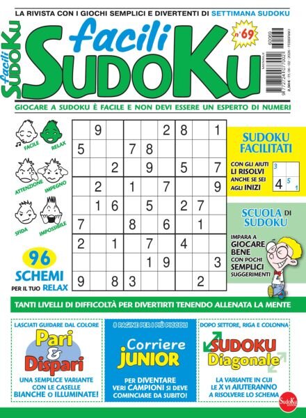 Facili Sudoku – Febbraio 2026 Cover