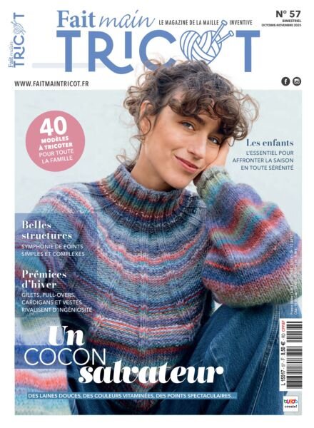 Fait Main Tricot – Octobre-Novembre 2025 Cover