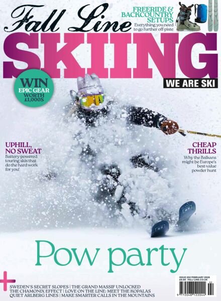 Fall Line Skiing – February 2026 Cover