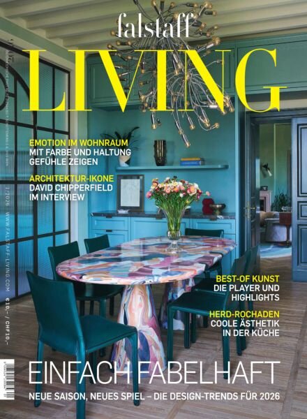 Falstaff Living – Nr 1 2026 Cover
