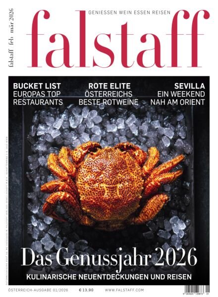 Falstaff Magazin Osterreich – Nr 1 Februar-Marz 2026 Cover