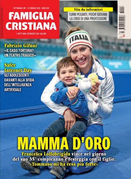 Famiglia Cristiana – 15 Febbraio 2026 Cover
