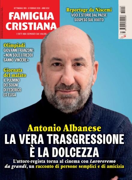 Famiglia Cristiana – 8 Febbraio 2026 Cover
