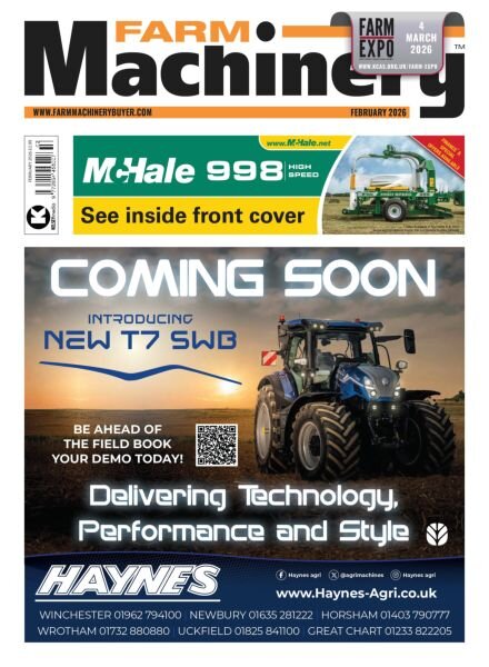Farm Machinery – February 2026 Cover