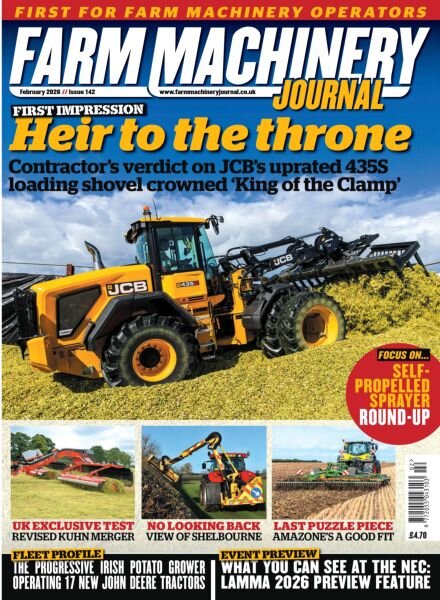 Farm Machinery Journal – February 2026 Cover