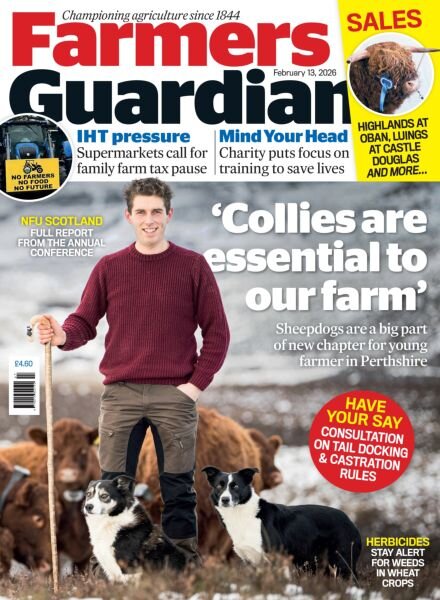 Farmers Guardian – 13 February 2026 Cover
